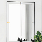 Зеркало прямоугольное в черной раме Gwendelyn варинант исполнения - 2 | Loft Concept в Костроме