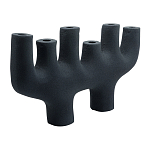 Подсвечник алюминиевый черный Ember варинант исполнения - 2 | Loft Concept в Костроме