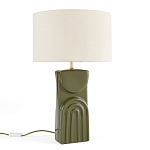 Настольная лампа из керамики и льна Brighter than the Stars варинант исполнения - 2 | Loft Concept в Костроме