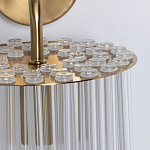 Бра с круглым основанием и длинными прозрачныи стеклянными трубками Nembus варинант исполнения - 4 | Loft Concept в Костроме