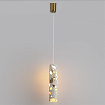 Подвесной светильник с цилиндрическим белым бетонным плафоном Terrazzo Light варинант исполнения - 4 | Loft Concept в Костроме