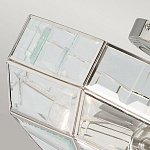 Потолочный светильник шестигранной формы с прозрачными стеклянным плафоном Elstead Lighting варинант исполнения - 8 | Loft Concept в Костроме