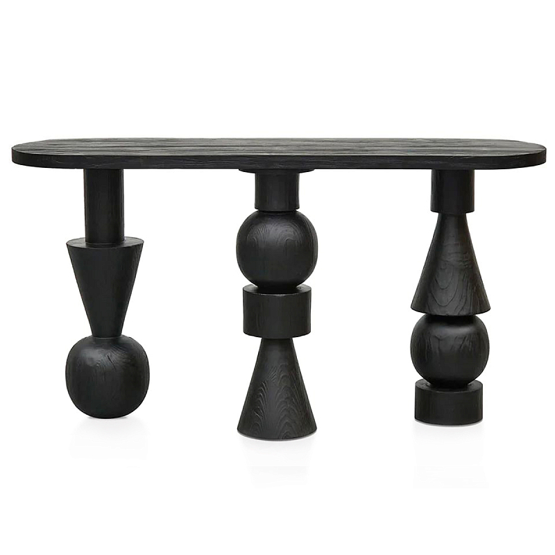 Консоль Bishop III Черный матовый в Костроме | Loft Concept 