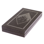 Подарочные нарды из натурального камня с гравировкой Backgammon from Stone варинант исполнения - 6 | Loft Concept в Костроме