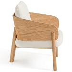 Кресло с каркасом из массива дуба Gallin Chair Boucle варинант исполнения - 3 | Loft Concept в Костроме