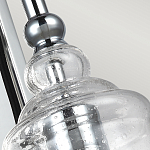 Бра с плафоном в форме колокола из прозрачного стекла с пузырьками Feiss варинант исполнения - 4 | Loft Concept в Костроме