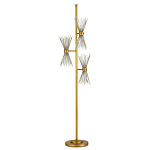 Торшер с абажурами из тонких металлических палочек Wild Thorns варинант исполнения - 2 | Loft Concept в Костроме