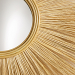 Зеркало с бахромой из растительных волокон WICKER MIRROR 120 варинант исполнения - 2 | Loft Concept в Костроме