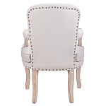 Кресло Aubrey Classical Armchair beige flax варинант исполнения - 3 | Loft Concept в Костроме