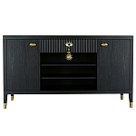 Комод-буфет Elsa Dreams Black с открытыми полками   варинант исполнения - 8 | Loft Concept в Костроме