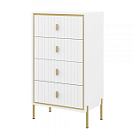 Комод белый высокий с ящиками Antique Order варинант исполнения - 1 | Loft Concept в Костроме