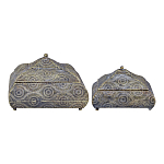 Набор из двух шкатулок с эффектом патинирования Austronesian Caskets варинант исполнения - 1 | Loft Concept в Костроме