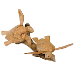 Статуэтка из дерева черепахи Animals of the World 25 варинант исполнения - 3 | Loft Concept в Костроме