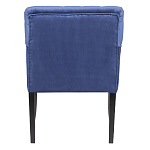 Кресло Addison Chic Armchair deep blue velour варинант исполнения - 3 | Loft Concept в Костроме
