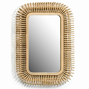 Зеркало из ротанга WICKER MIRROR