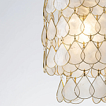 Подвесной светильник с декором из натуральной морской ракушки Iridescent Light варинант исполнения - 4 | Loft Concept в Костроме