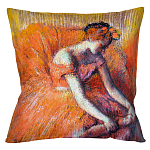 Подушка декоративная Балерина Impressionism in Art варинант исполнения - 1 | Loft Concept в Костроме