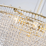 Люстра многоярусная с каскадами кристаллов Crystal Rains варинант исполнения - 5 | Loft Concept в Костроме