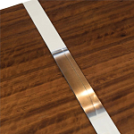 Консоль прямоугольная с выдвижным ящиком на прозрачных ножках Hitchcock варинант исполнения - 3 | Loft Concept в Костроме