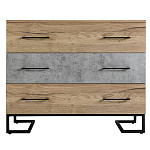 Комод с 3-мя ящиками в стиле лофт Urban Style Space варинант исполнения - 4 | Loft Concept в Костроме