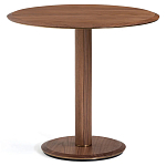 Приставной стол в шпоне ореха Elega варинант исполнения - 1 | Loft Concept в Костроме