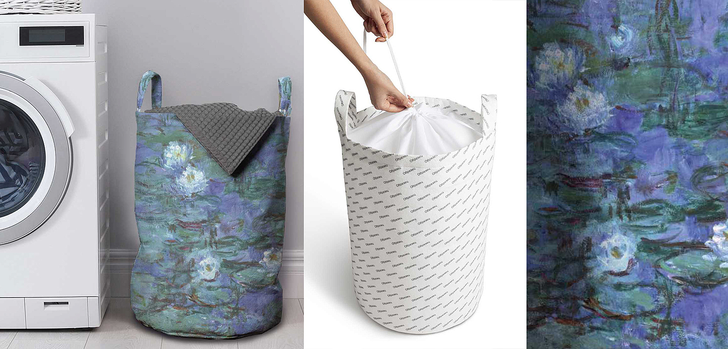 Корзина Lilies Impressionism Basket Корзина Lilies Impressionism Basket - Loft-Concept в Костроме