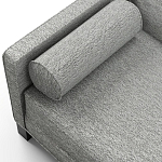 Мебельная ткань Шенилл серый цвет 138 см T4-34 варинант исполнения - 8 | Loft Concept в Костроме