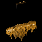 Люстра подвесная с металлическими дугами и длинными цепочками 115 см Atlantis Chain варинант исполнения - 7 | Loft Concept в Костроме