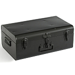 Металлический сундук Metal Chest Black варинант исполнения - 1 | Loft Concept в Костроме