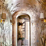 Обои ручная роспись Siam White Metal варинант исполнения - 3 | Loft Concept в Костроме