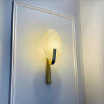 Бра с мраморным рассеивателем овальной формы Torch варинант исполнения - 6 | Loft Concept в Костроме