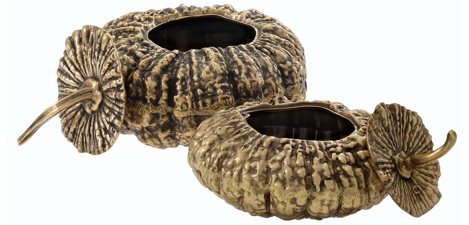Набор шкатулок Eichholtz BOX CITROUILLE SET OF 2 Набор шкатулок Eichholtz BOX CITROUILLE SET OF 2 - Loft-Concept в Костроме