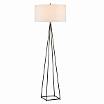 Торшер с основанием конической формы и тканевым абажуром Unusual варинант исполнения - 1 | Loft Concept в Костроме