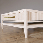 Кофейный стол Primo с двумя ящиками Светлый дуб варинант исполнения - 4 | Loft Concept в Костроме