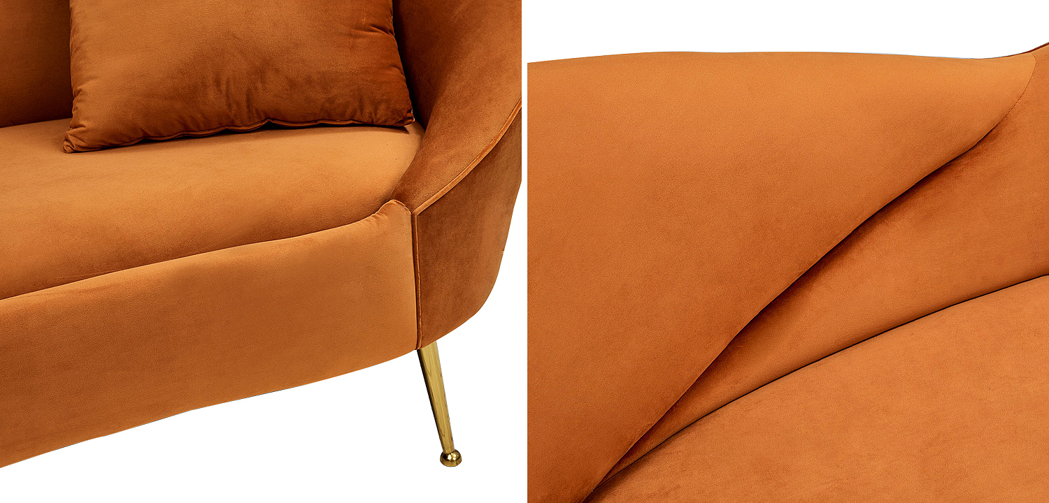 Диван Prudence Orange Sofa Диван Prudence Orange Sofa - Loft-Concept в Костроме