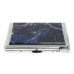 Портсигар на 10 сигарет с газовой зажигалкой из натурального камня Содалит Stone Cigarettes Cases варинант исполнения - 5 | Loft Concept в Костроме