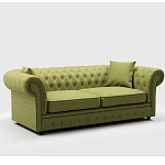 Мебельная ткань Шенилл светло-зеленый цвет 142 см T4-51 варинант исполнения - 4 | Loft Concept в Костроме