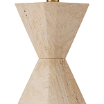 Настольная лампа с фигурным основанием Chiseled варинант исполнения - 1 | Loft Concept в Костроме