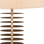 Настольная лампа с корпусом из металлических дисков Skyscraper варинант исполнения - 1 | Loft Concept в Костроме