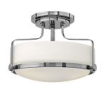 Потолочный светильник с круглым матовым белым плафоном Hinkley варинант исполнения - 9 | Loft Concept в Костроме