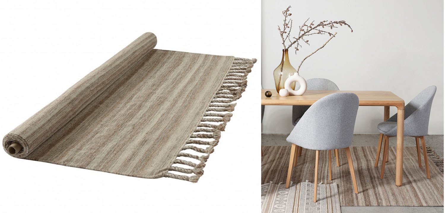 Ковер Letinus Carpet beige Ковер Letinus Carpet beige - Loft-Concept в Костроме