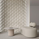 Гипсовая 3D Панель DRAGON SCALE - B варинант исполнения - 1 | Loft Concept в Костроме