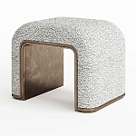 Пуф Forli с элегантной латунной вставкой варинант исполнения - 1 | Loft Concept в Костроме