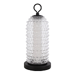 Настольная лампа с прозрачным факутрным стеклянным плафоном Sonora варинант исполнения - 2 | Loft Concept в Костроме