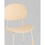Стул Edie пластик бежевый варинант исполнения - 2 | Loft Concept в Костроме
