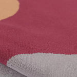 Плед из хлопка с абстрактным принтом Elysian Flow Ember варинант исполнения - 4 | Loft Concept в Костроме