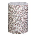 Столик с инкрустацией с перламутровым узором Jean Pink варинант исполнения - 1 | Loft Concept в Костроме