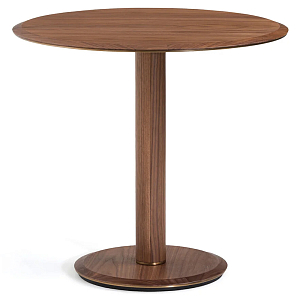 Приставной стол в шпоне ореха Elega