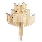 Люстра металлическая Rain of metal варинант исполнения - 1 | Loft Concept в Костроме