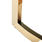 Столик журнальный золотой с темным стеклом Tastiness варинант исполнения - 2 | Loft Concept в Костроме